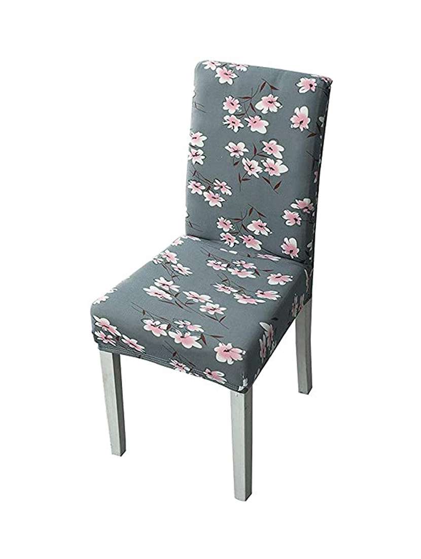 floral printed chair cover  - 18685602 -  Standard Image - 1