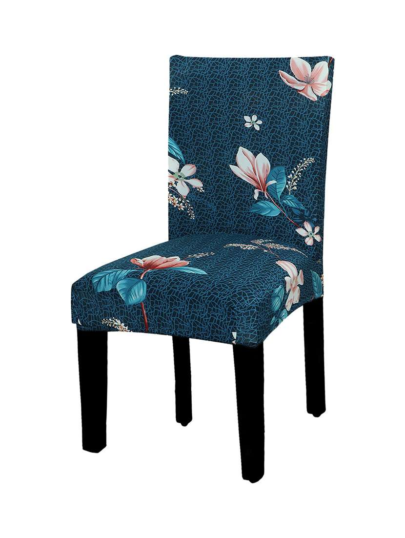 floral printed chair cover  - 18685619 -  Standard Image - 1