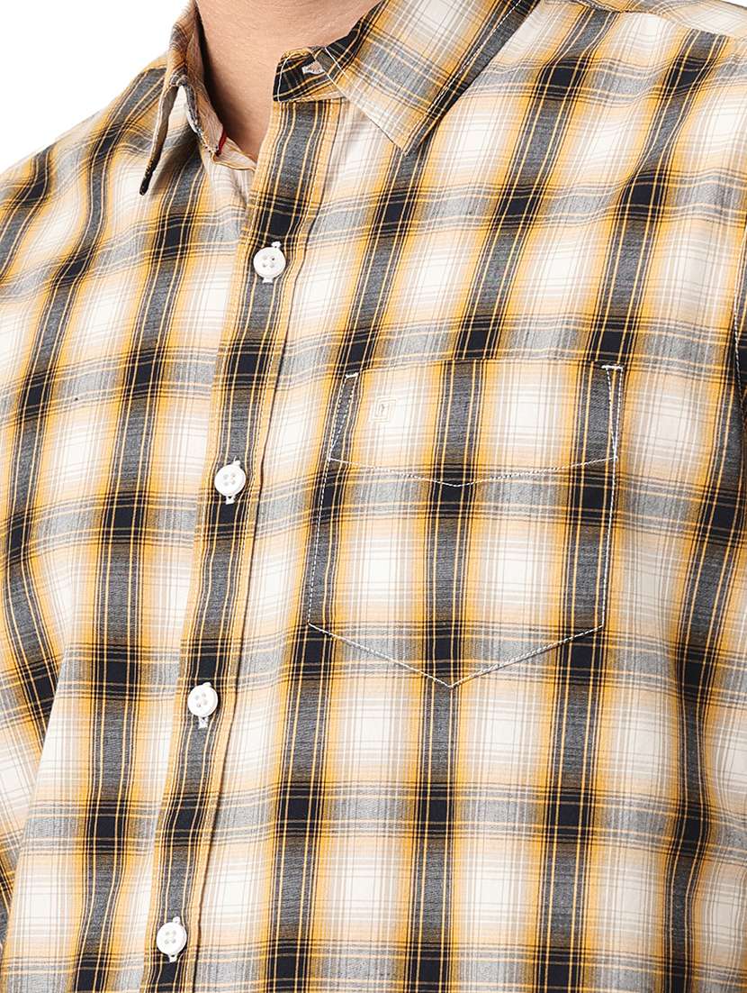 mens checks casual shirt - 18686931 -  Standard Image - 4