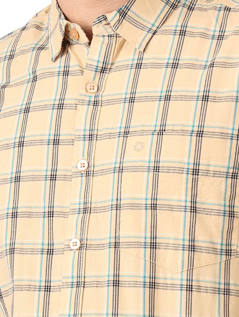 mens checks casual shirt - 18686932 -  Standard Image - 4
