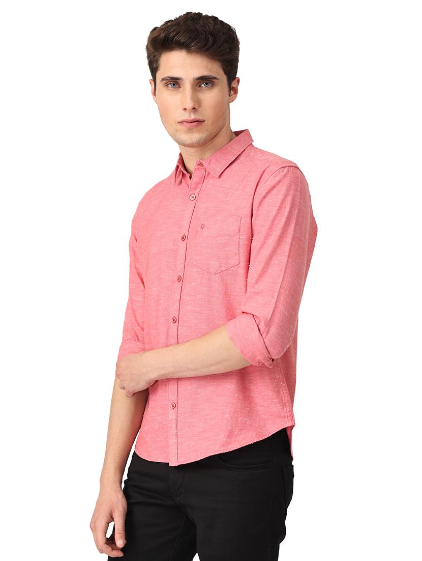 mens solid casual shirt - 18686949 - Standard Image - 1