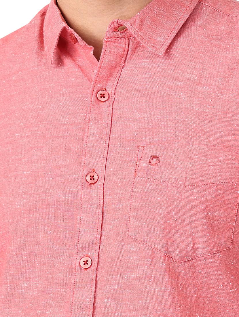 mens solid casual shirt - 18686949 - Standard Image - 4