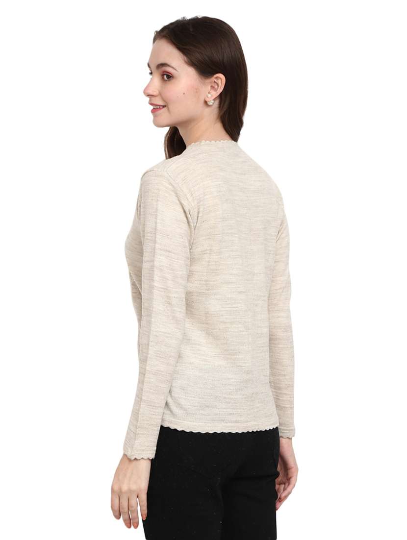 button up wool cardigan - 18687954 -  Standard Image - 1