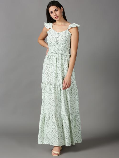 women's tiered dress floral dress - 18688435 - Standard Image - 0