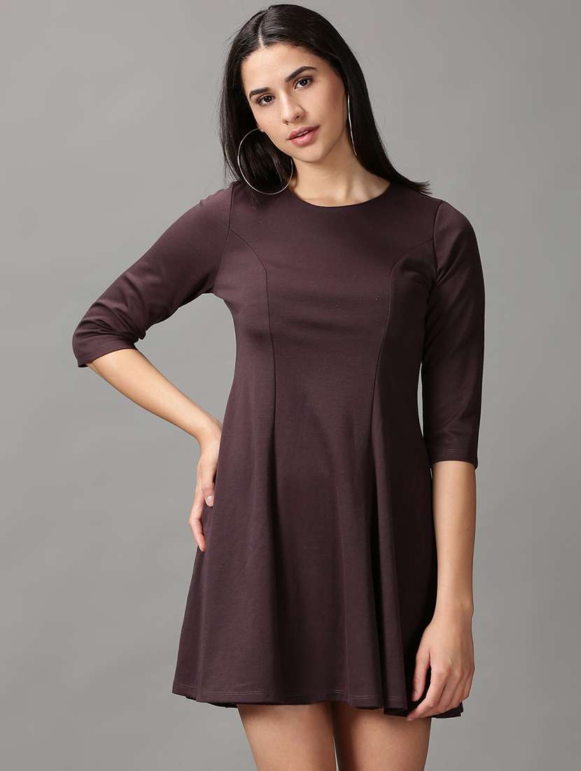 women's  solid dress