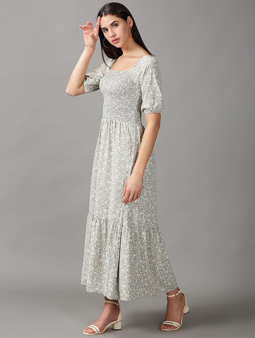 women's tiered dress floral dress - 18688461 -  Standard Image - 1