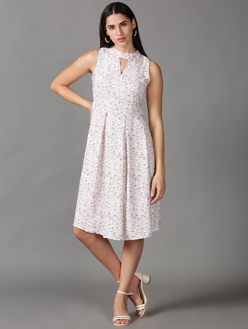 women's fit & flare floral dress - 18688462 -  Standard Image - 0