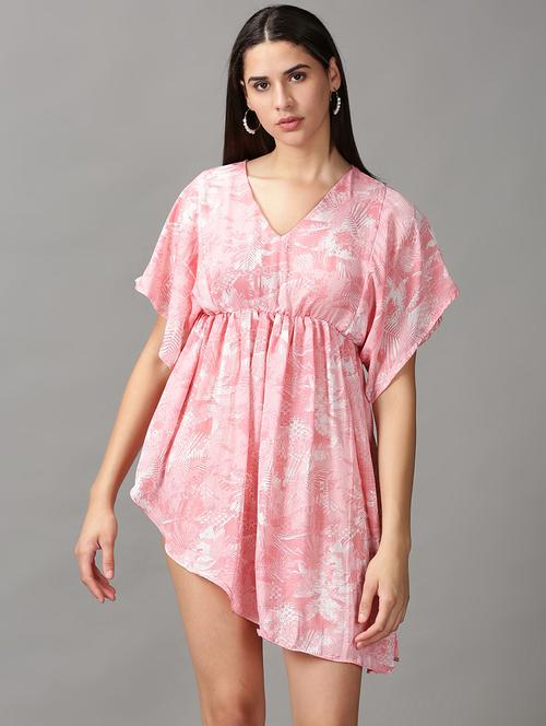 women's asymmetric geometric dress - 18688466 -  Standard Image - 0