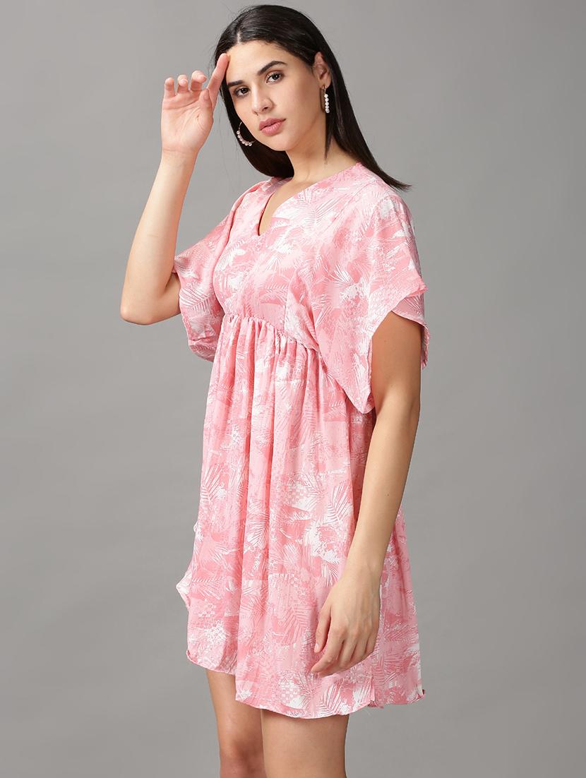 women's asymmetric geometric dress - 18688466 - Standard Image - 1