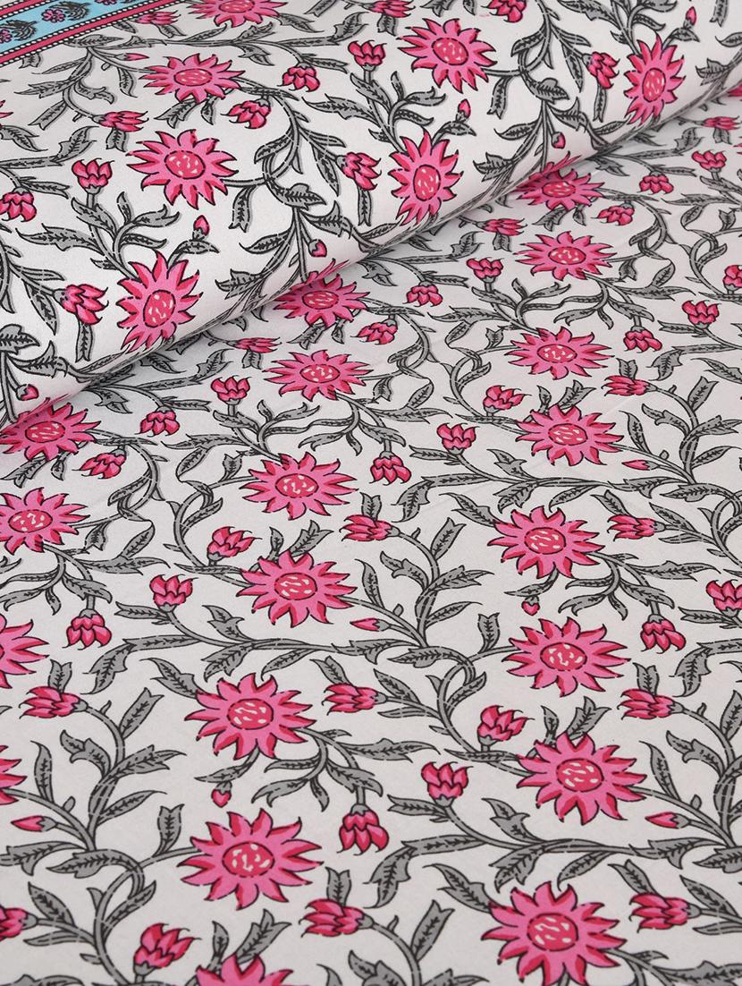 uniqchoice printed double bed sheet with 2 pillow cover - 18688583 - Standard Image - 4