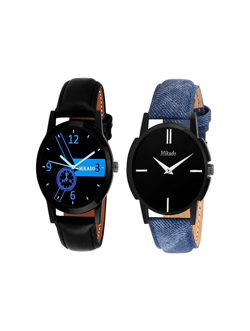 multicolor combo fashionable funky analog watches for men'a and boy's