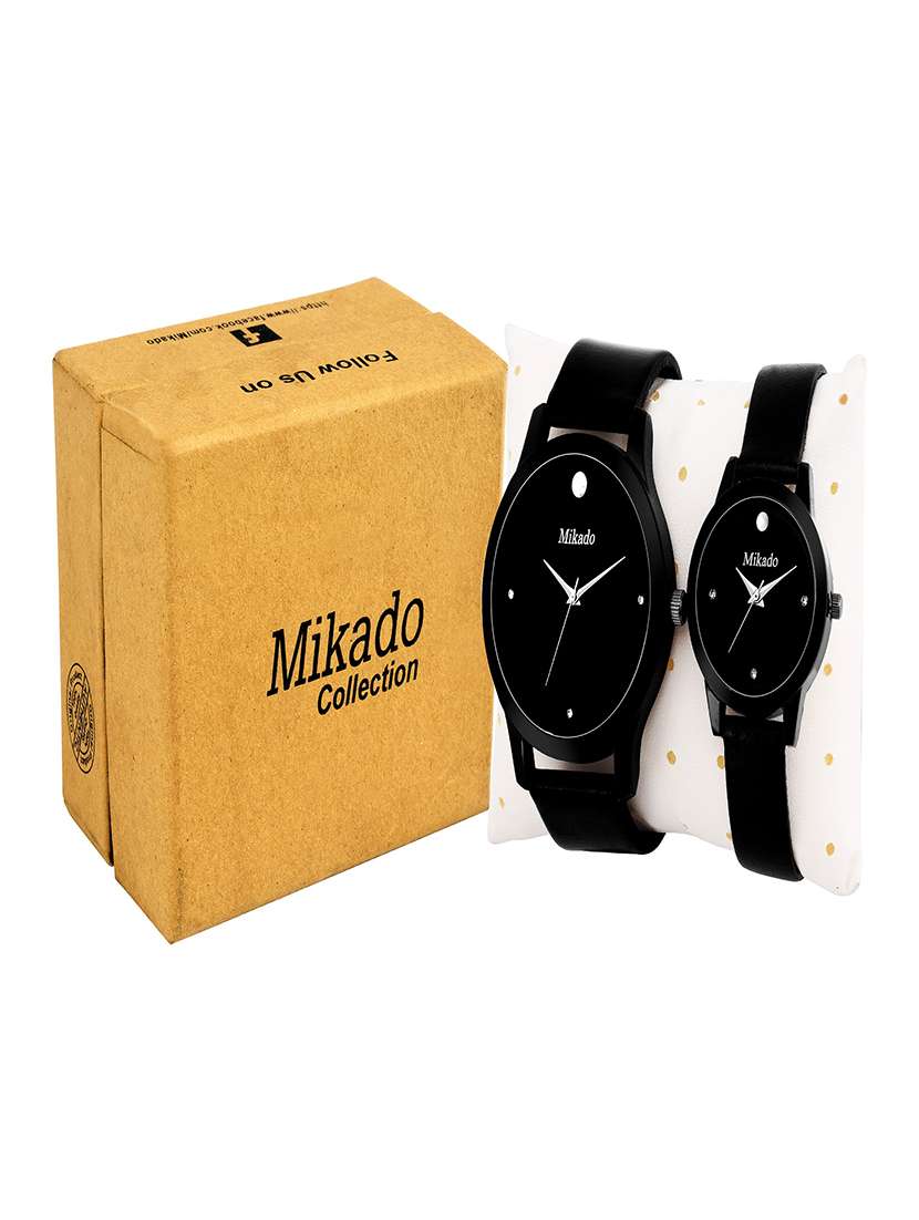 millionaire fashion and exclusive couple watches combo for men and women with 1 year warrenty