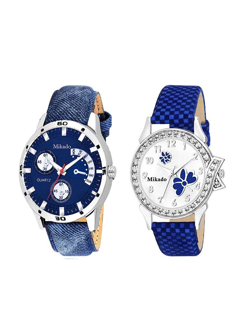 dashing couple analog watches for men's and womnen