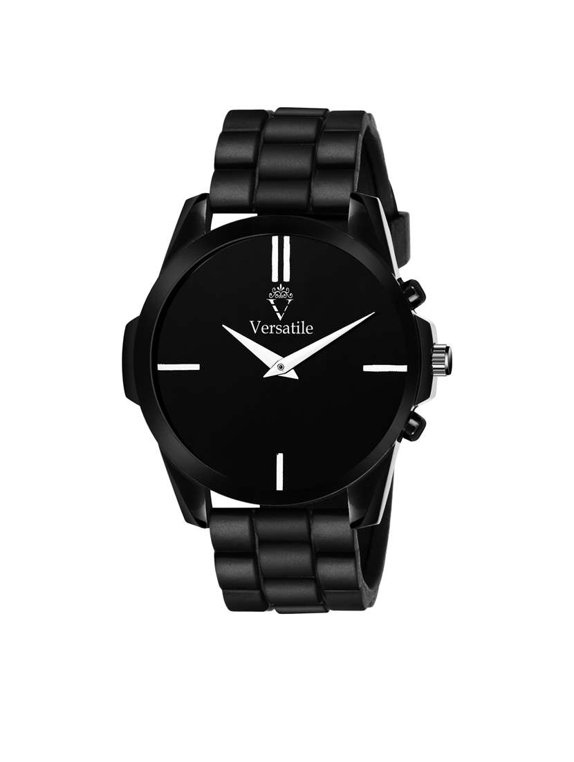 black costa fashionable watch for boy's