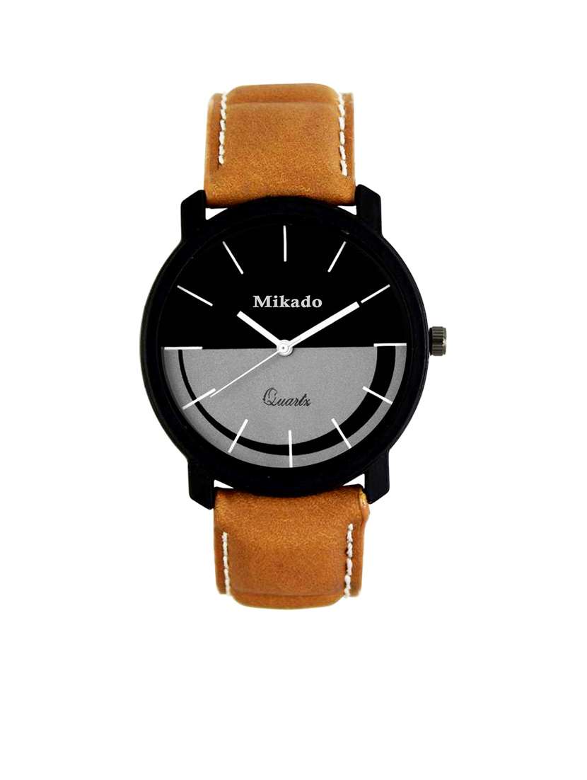 exclusive design analog watch for men's and boy's with 1 year warranty