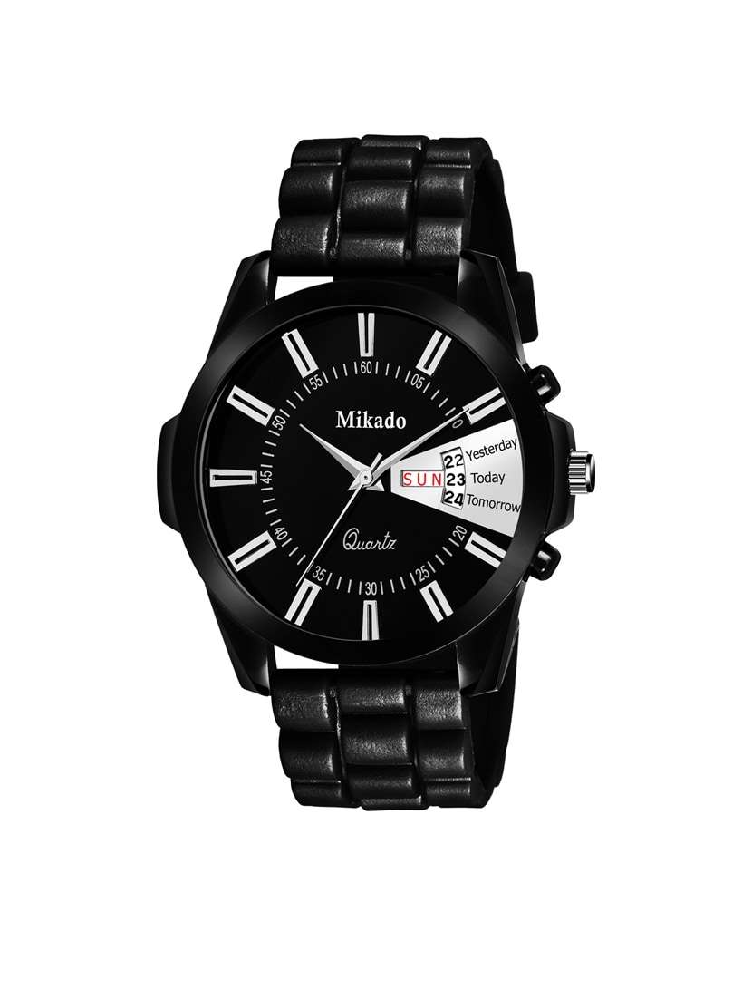 black day & date functional watch for men's