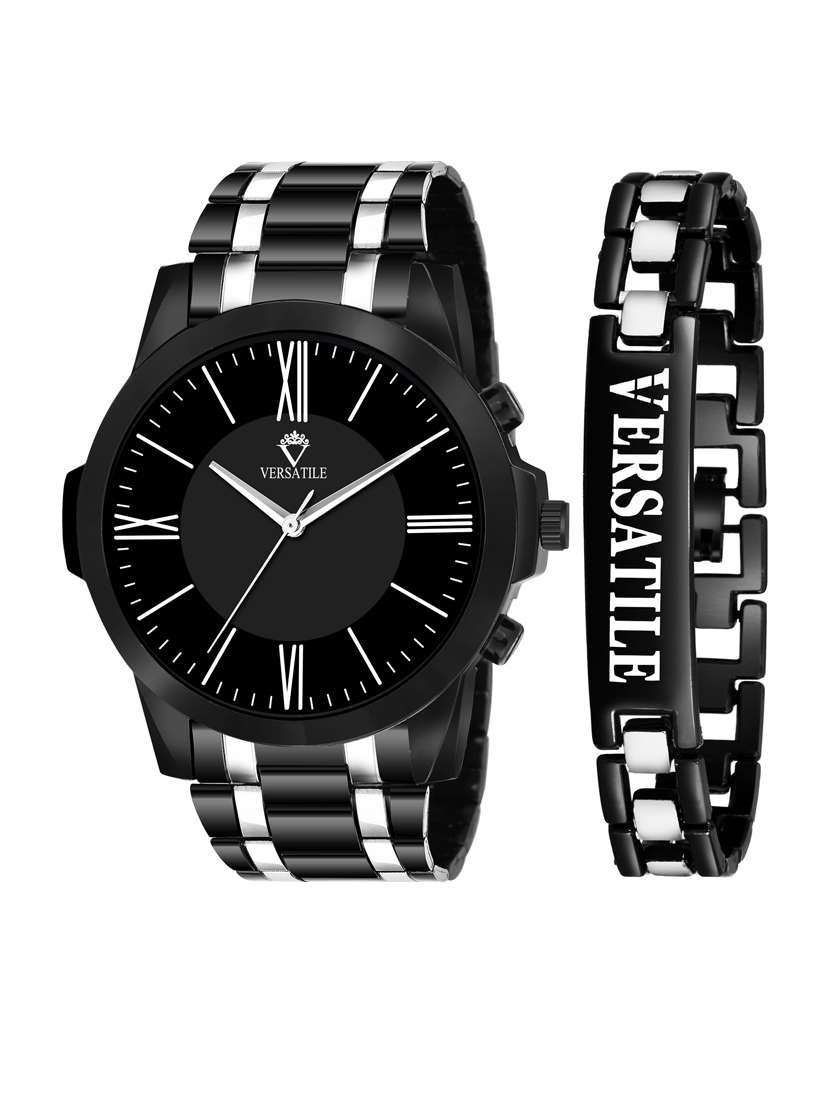 men's analog watch combo