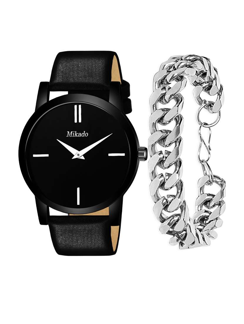 men's analog watch combo