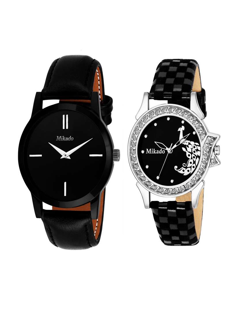 men's analog watch combo