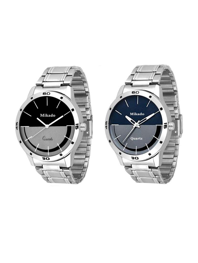 men's analog watch combo