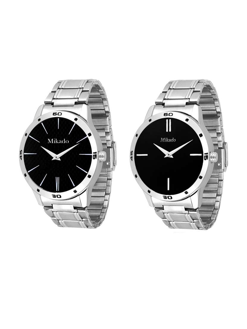 men's analog watch combo
