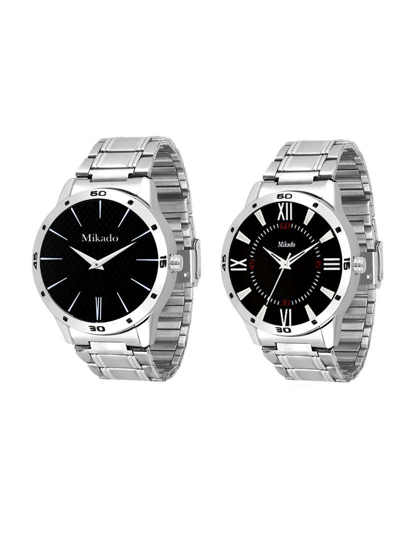 men's analog watch combo