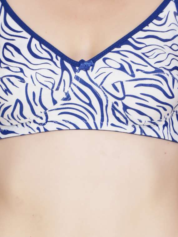 non padded printed regular bra  - 18691489 -  Standard Image - 4