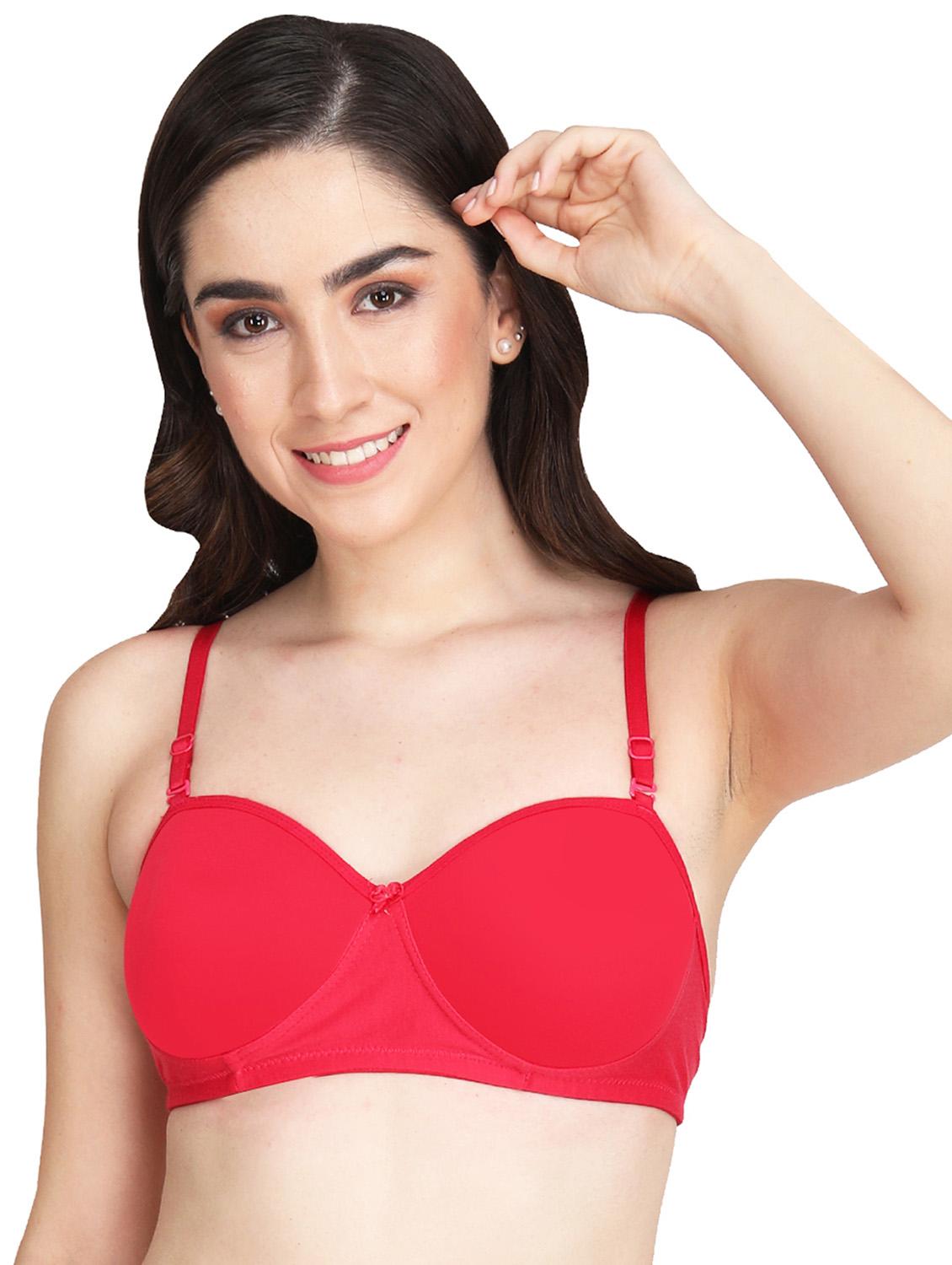 pink solid t-shirt bra - 18691524 - Standard Image - 1