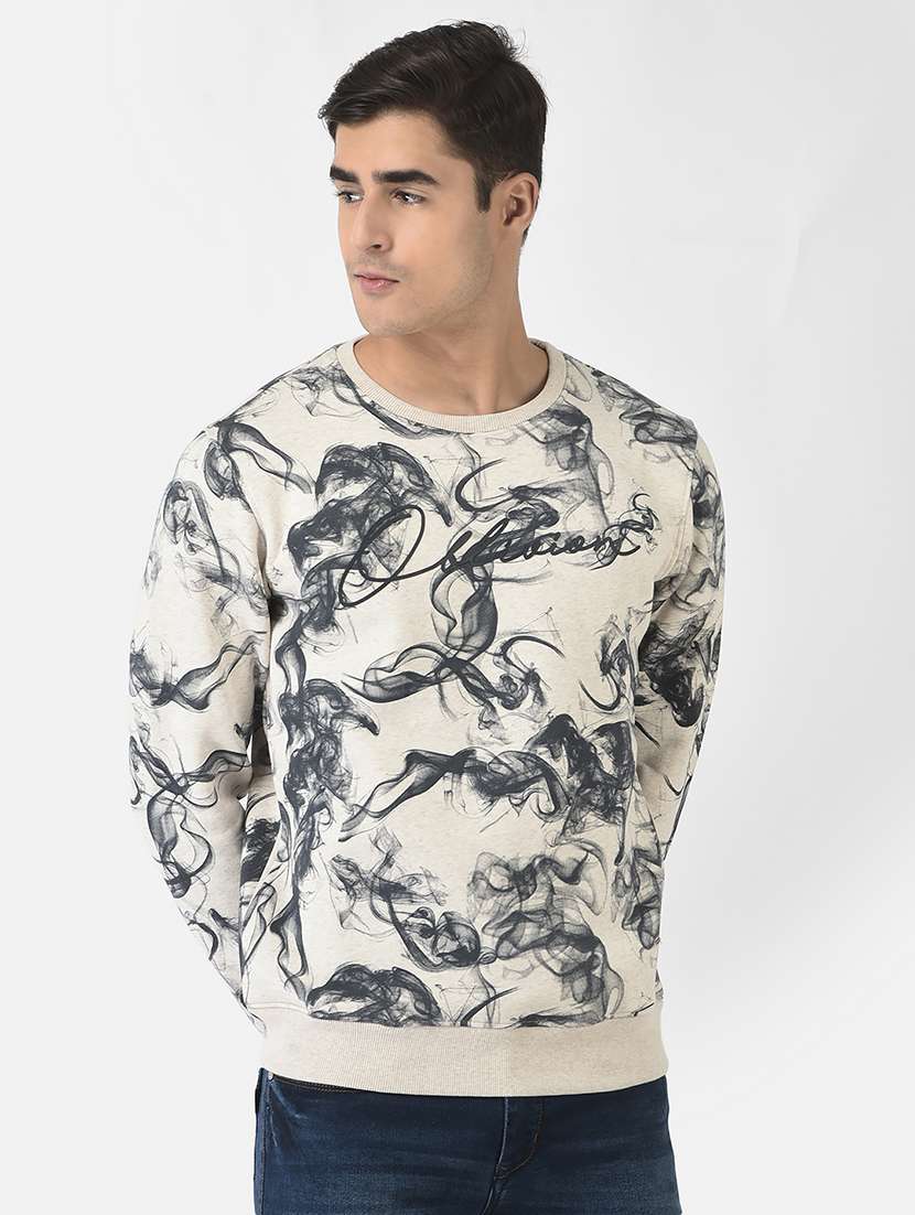 mens all over print sweatshirt