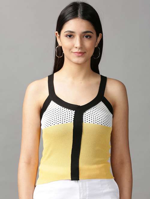 women's tank top scoop neck top - 18692232 - Standard Image - 0