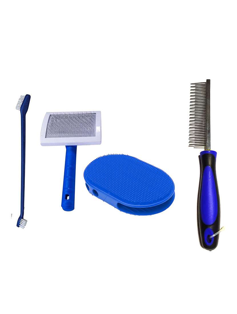 multi colored plastic pet comb brush - 18696978 -  Standard Image - 1