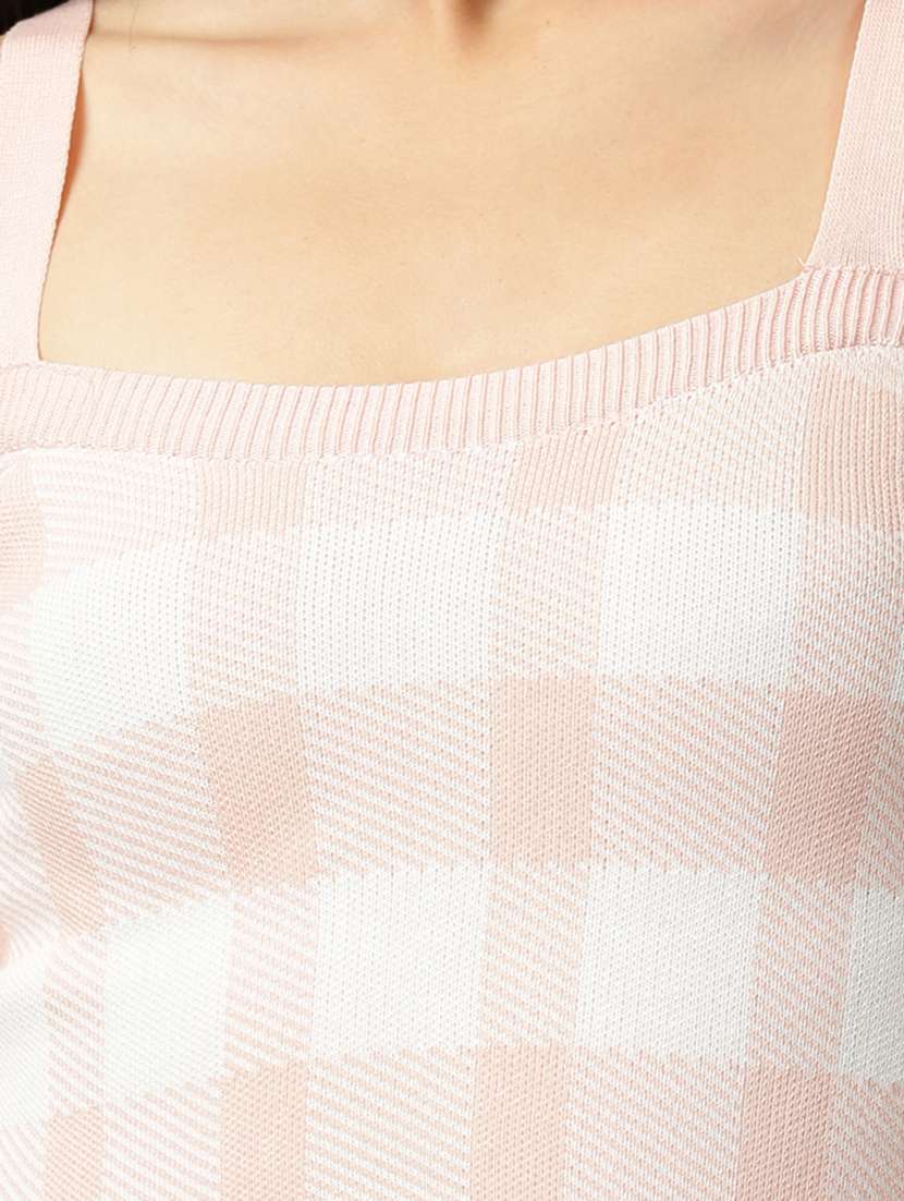 women's crop shoulder strap top - 18697462 - Standard Image - 4