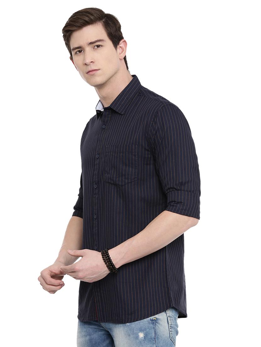 mens stripes casual shirt - 18697984 - Standard Image - 1