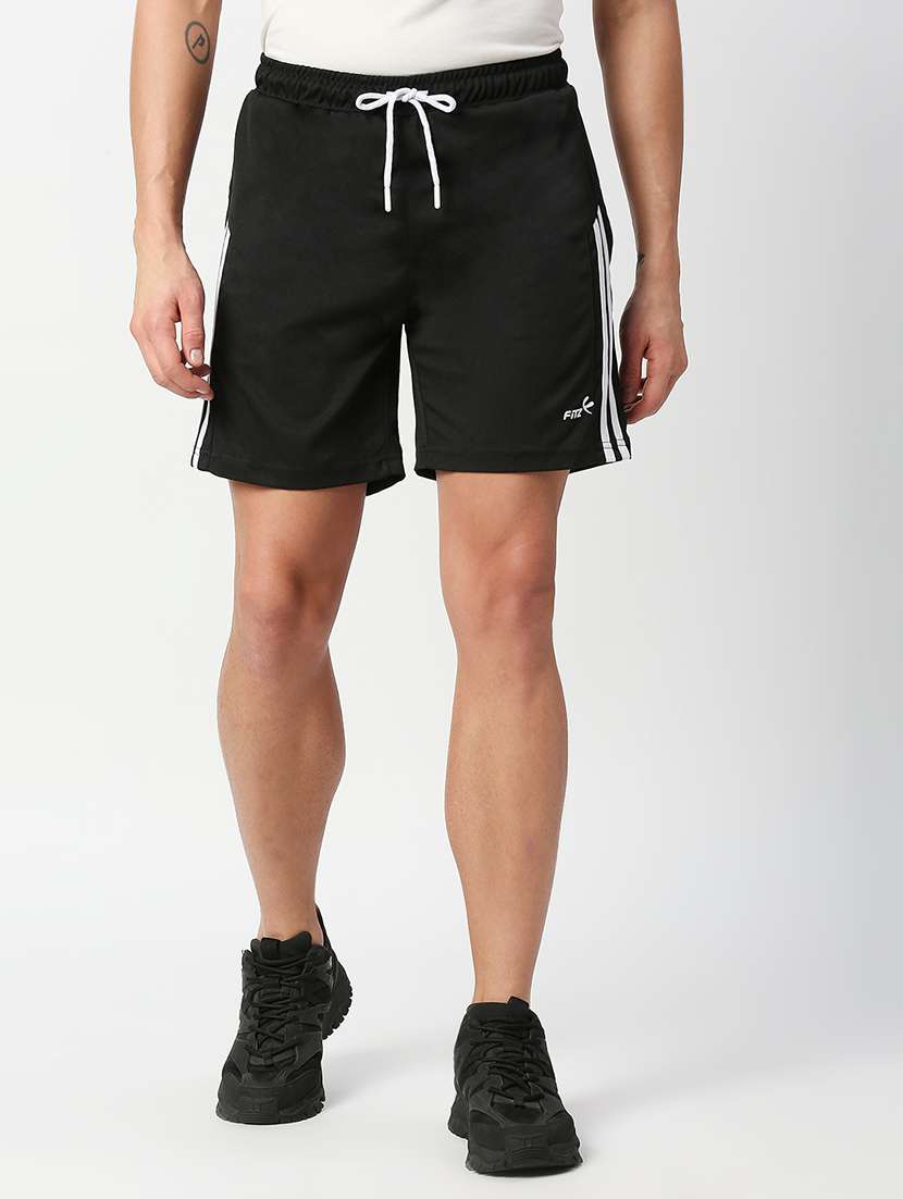 regular fit striped shorts - 18698106 - Zoom Image - 0