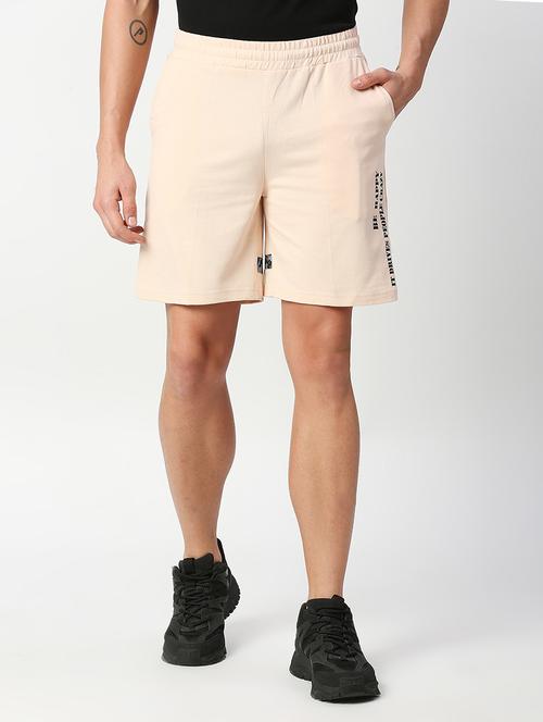 slim fit printed shorts - 18698114 - Standard Image - 0
