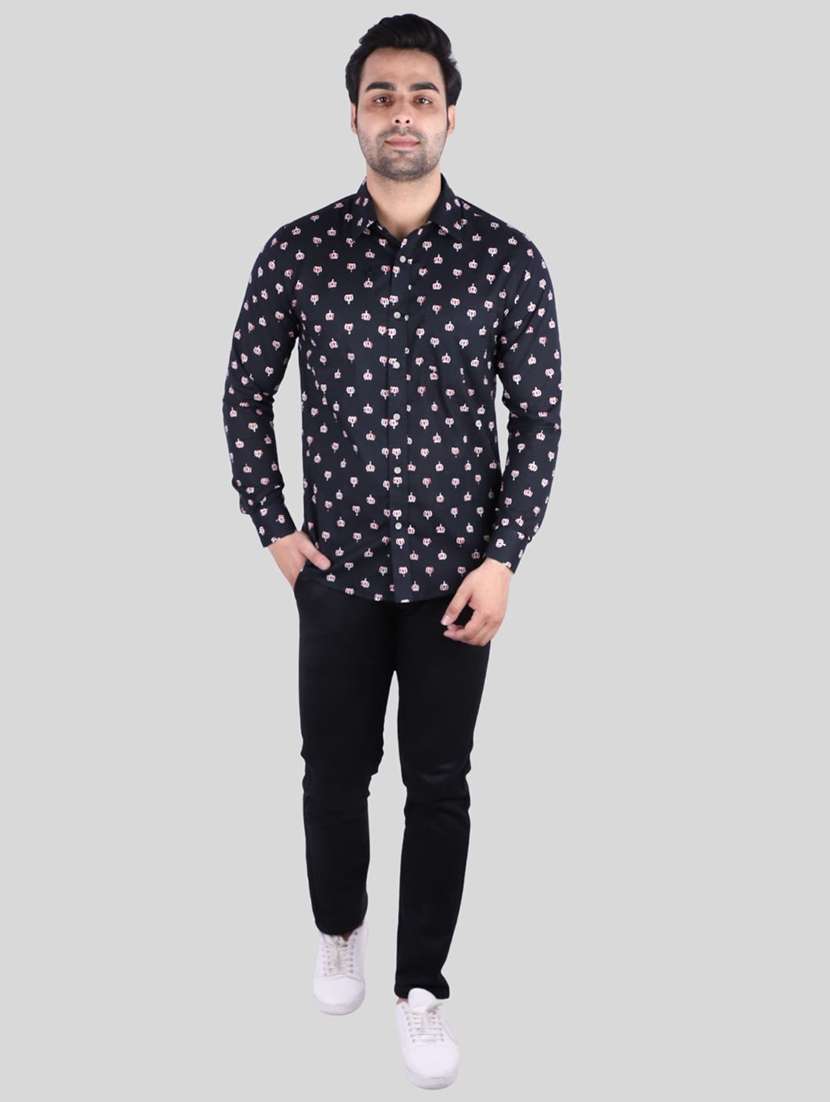 mens florals casual shirt - 18698584 -  Standard Image - 4