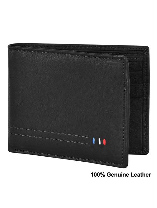 black leather wallet - 18700277 - Standard Image - 0