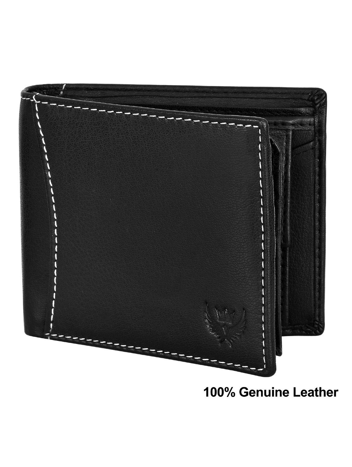 black leather wallet - 18700281 - Zoom Image - 0
