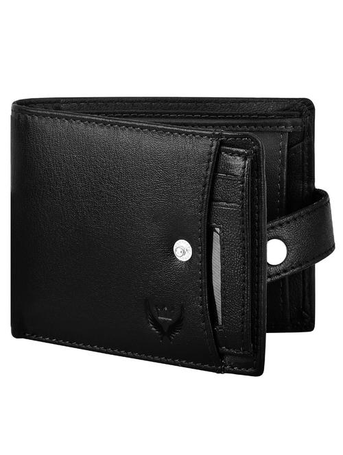 black leather wallet - 18700285 -  Standard Image - 0