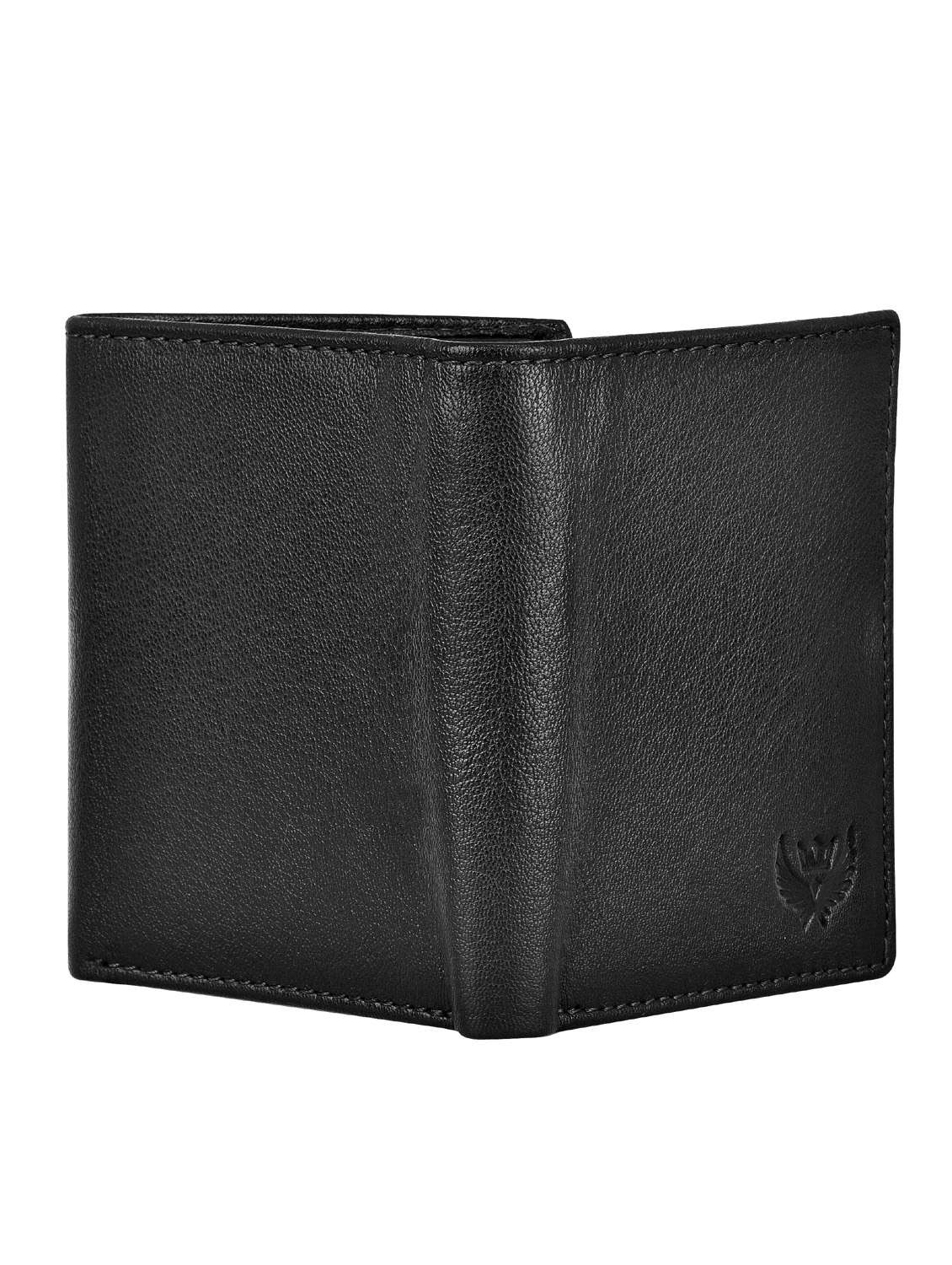 black leather wallet - 18700289 -  Standard Image - 1