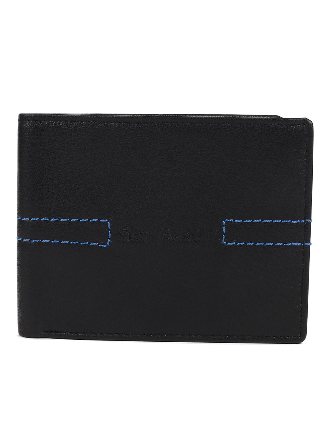 black leather wallet - 18700305 - Zoom Image - 0