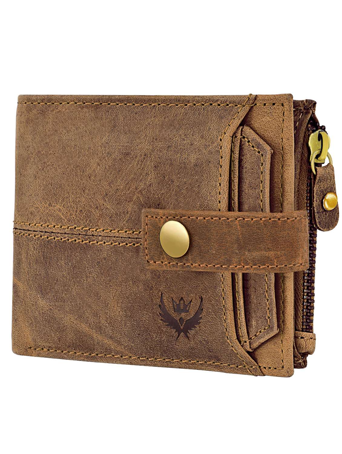 beige leather wallet - 18700310 - Standard Image - 1