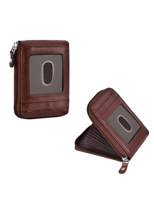 brown leather wallet - 18700313 -  Standard Image - 0