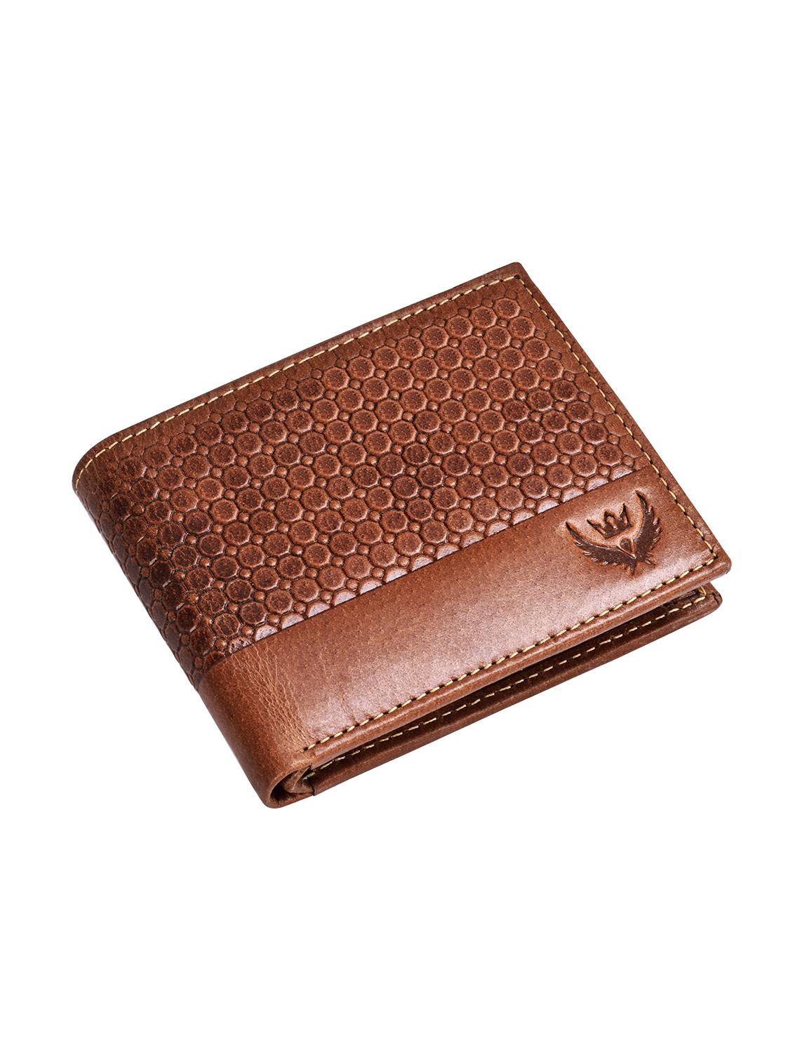 embossed leather wallet - 18700320 - Zoom Image - 0