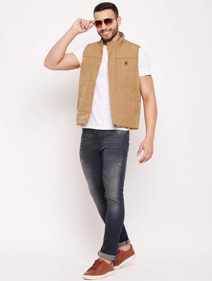 yellow polyester bomber jacket - 18701294 - Standard Image - 4