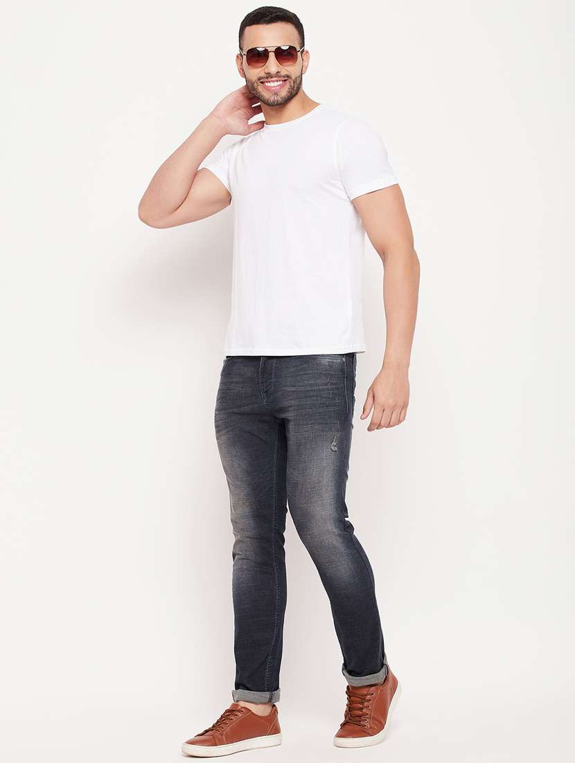 mid rise light washed denim jean - 18701470 -  Standard Image - 4