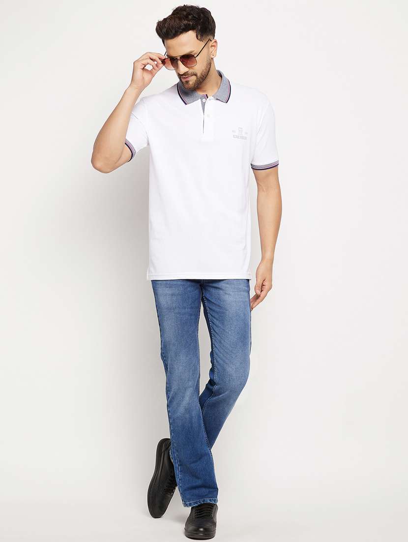 mid rise light washed denim jean - 18701485 -  Standard Image - 4