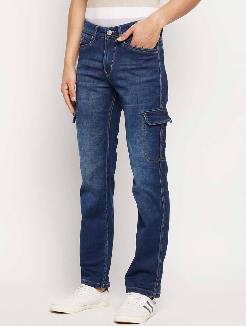 mid rise light washed denim jean - 18701486 -  Standard Image - 1
