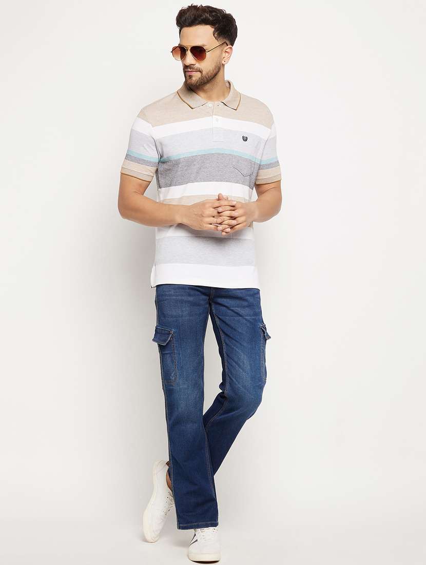 mid rise light washed denim jean - 18701486 -  Standard Image - 4