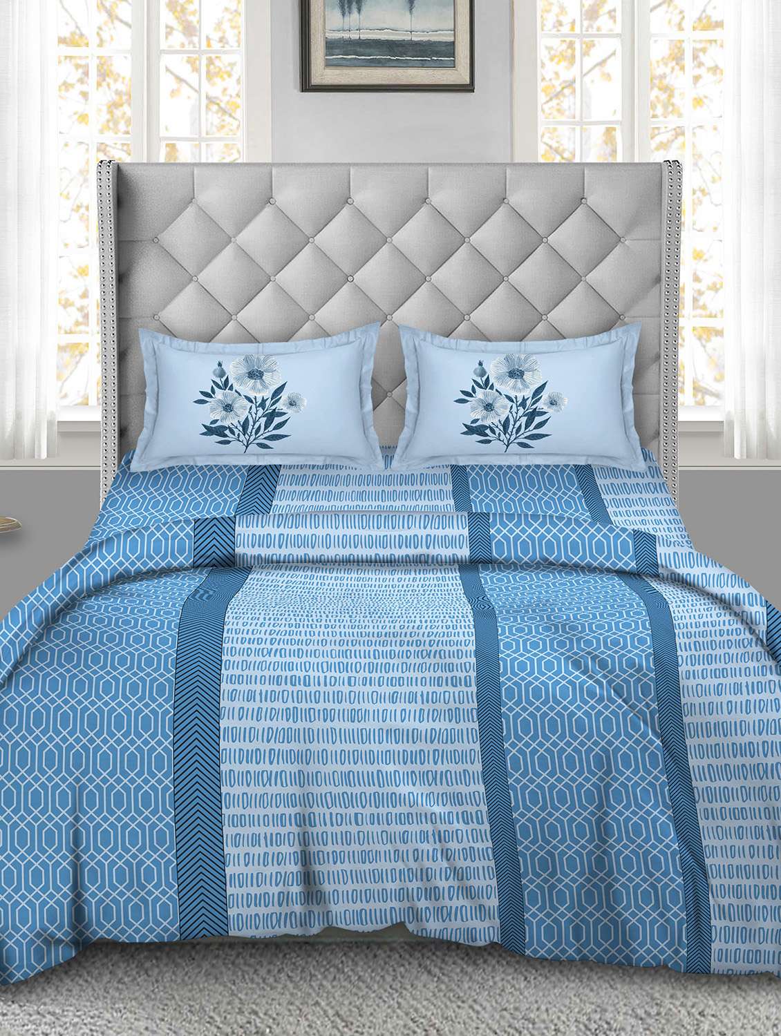 printed dohar for double bed - 18701716 -  Standard Image - 1